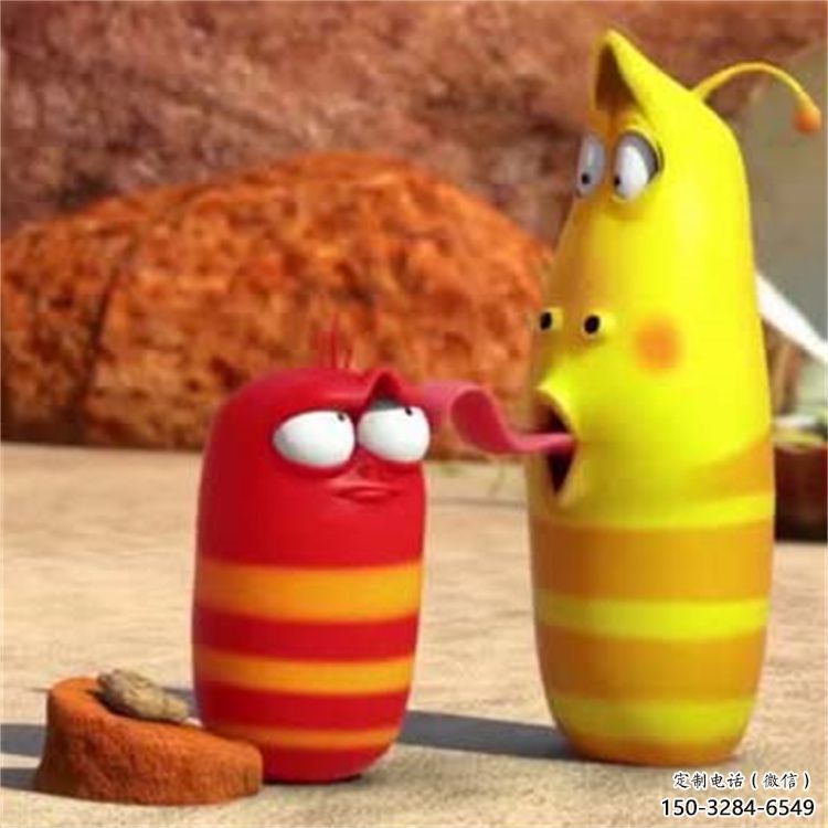 阿克蘇卡通蟲子雕塑，公園動物雕塑，彩繪工藝