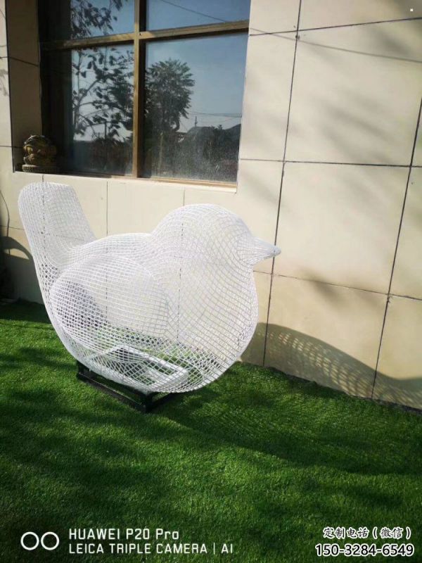 塔城鏤空鳥雕塑供需，透雕系列，鐵藝小鳥雕塑制造商