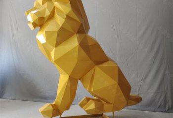 楚雄獅子雕塑服務商，動物雕塑，不銹鋼獅子雕塑制作